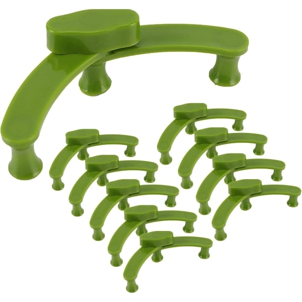 10 stk. Dressing Clips - Plant Bender Drivhus Clips - Bran,ZQKLA