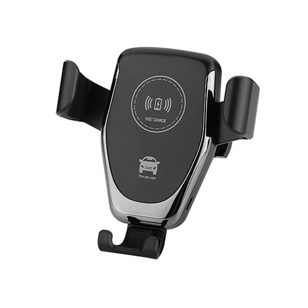 Universal Trådløs Billader Mobil Lader Holder QI svart