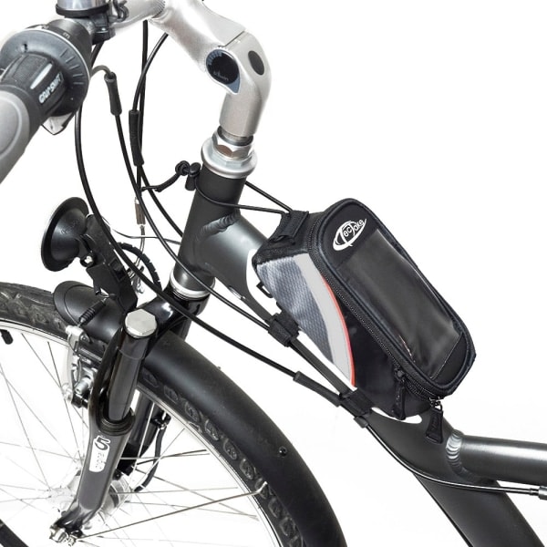 tectake Cykelpose til smartphones - 20 x 9,5 x 10 cm flerfarvet