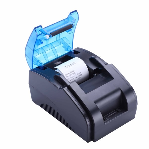 58mm Desktop USB+ Bluetooth Termisk Kvitteringsprinter Kan Tilsluttes Android/ios