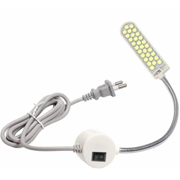 Sylampe med LED-lys, arbejdslys til bil, tøj, 30 lys E