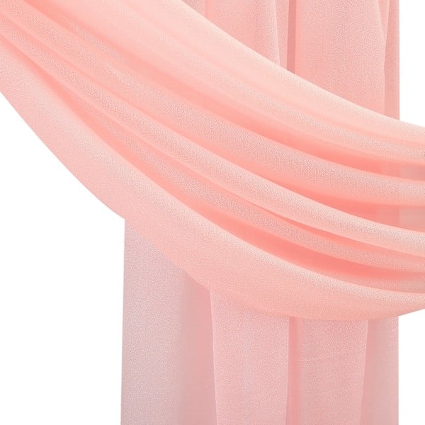 REMAKE Bryllupsbue Chiffon Stoff Draperi Bryllupsdraperi Bue Dekorasjon Bryllupsdekor