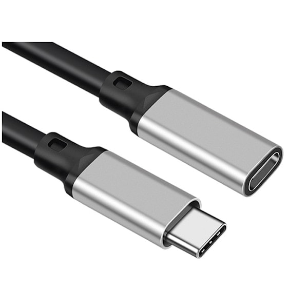 USB-C förlängningskabel - (10 Gbps, 4K, 100 W) 2 m