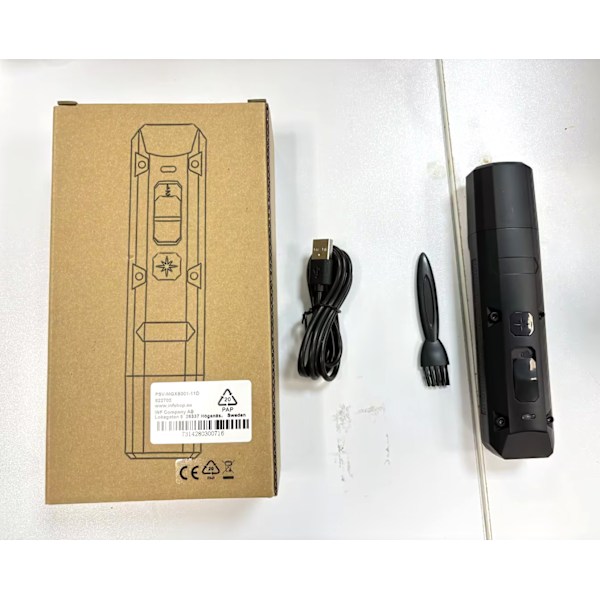 INF Stille elektrisk klosliper for hund