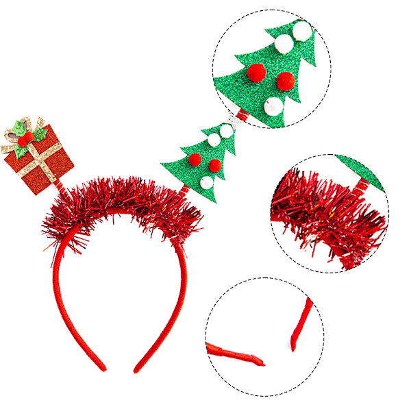 Julklappshårband