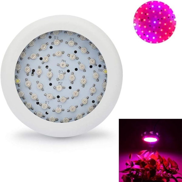 150W LED plantelampe, 9 fuldspektrum hydroponisk lampe, med