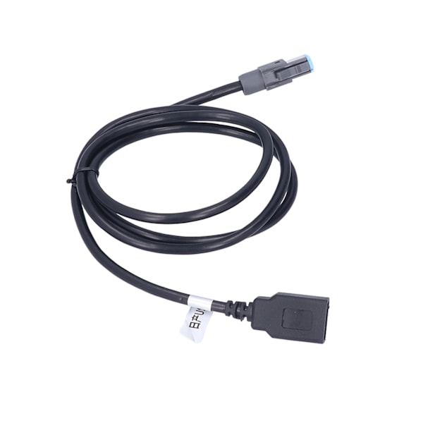 4-pins USB-kabeladapter, hannkontakt, forlengelseskabel, 102 cm/40,16 tommer, svart ABS, erstatning for Nissan Teana