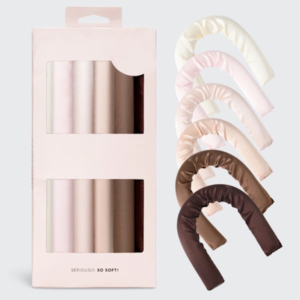 6-pack Papiljotter – Skonsam Styling medan du sover