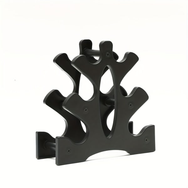 1. Fitness Dumbbell Stativ til Gym og Hjem, Dumbbell Beslag, Aftagelig Dumbbell Holder til Hjemmet