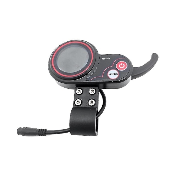 -s4 48v-60v Gasreglage LCD-displaymätare för Zero 8 9 10 8x 10x Elsparkcykel 6-stifts Display A