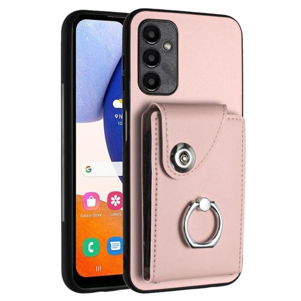 Samsung Galaxy A15 5G -kotelo telineellä - Vaaleanpunainen