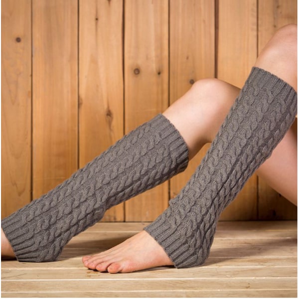 Varme Strikkede Leggvarmere 1 par