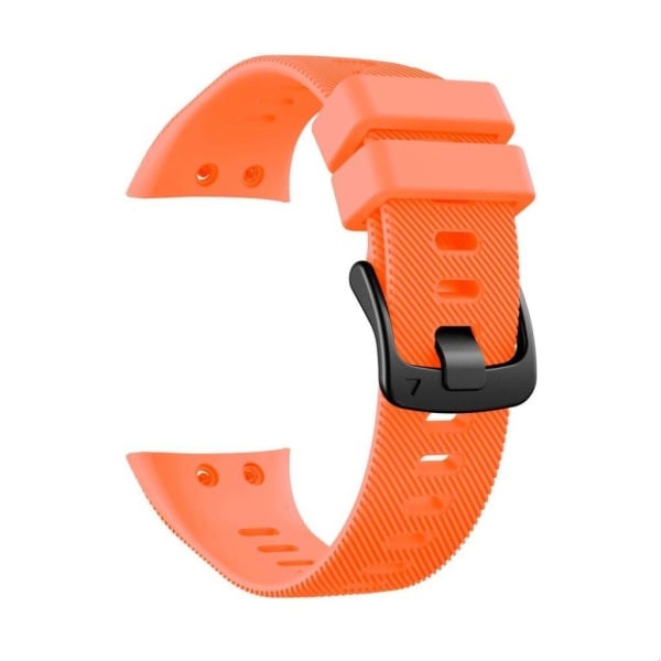 Garmin Forerunner 45 kestävä silikoniranneke - Oranssin värinen