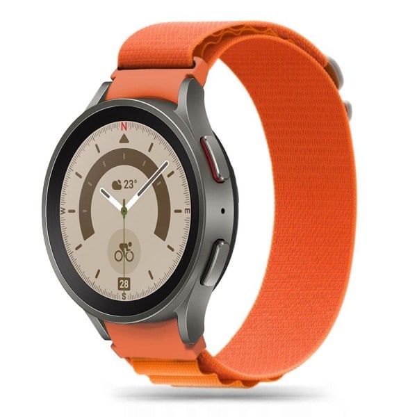 REMAKE Tech-Protect Galaxy Watch 4/5/5 Pro/6/7/FE Armbånd Nylon Pro Oransje