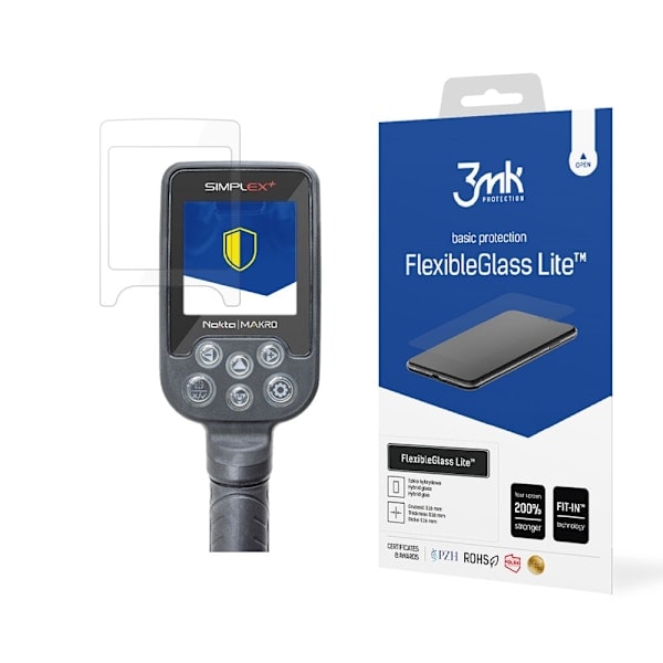 Nokta Makro Simplex+ (ramme) - 3mk FlexibleGlass Lite