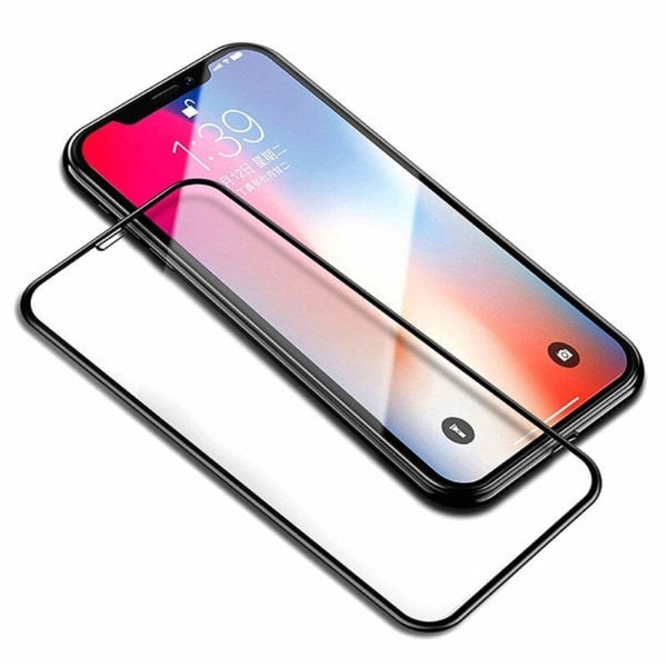 Näytönsuojus iPhone 11:lle, musta reunus