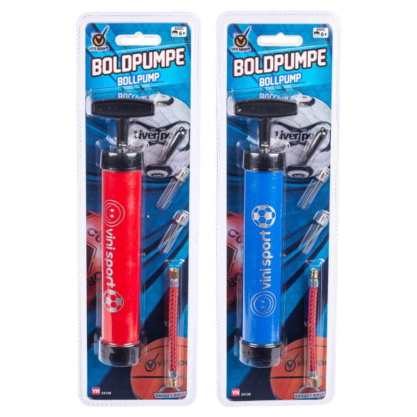 Vinisport Bollpump med Slang multifärgad
