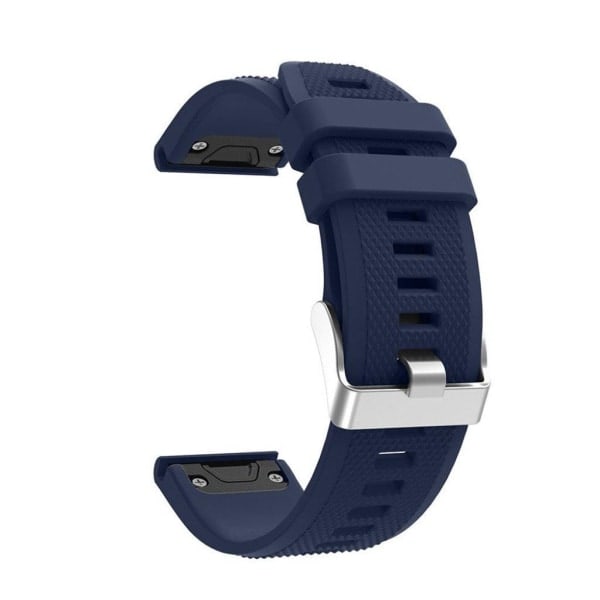 Garmin Forerunner 935 Silikon Urrem - Mørkeblå Lilla