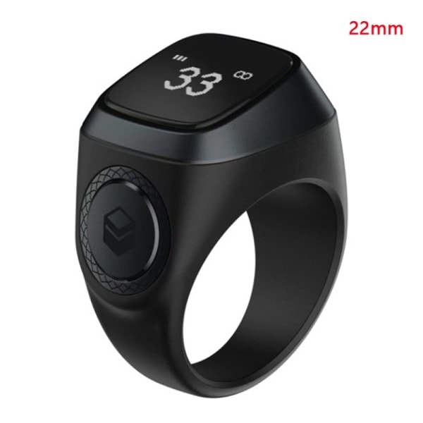 REMAKE Smart Tasbih Tæller Ring til Muslimer Zikr Digital Tasbee