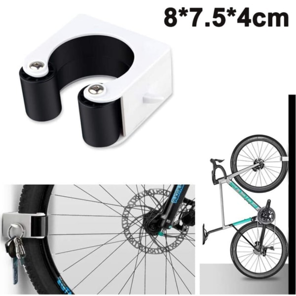 Cykelparkeringsspänne Väggmontering MTB Landsvägscykel Vertikal Förvaring Hållare Clip Cykelhållare Spännen MTB Cykel