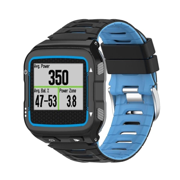 Mjuk justerbar silikon Bekväm klocka för Garmin 920xt Vit och Rosa ingen