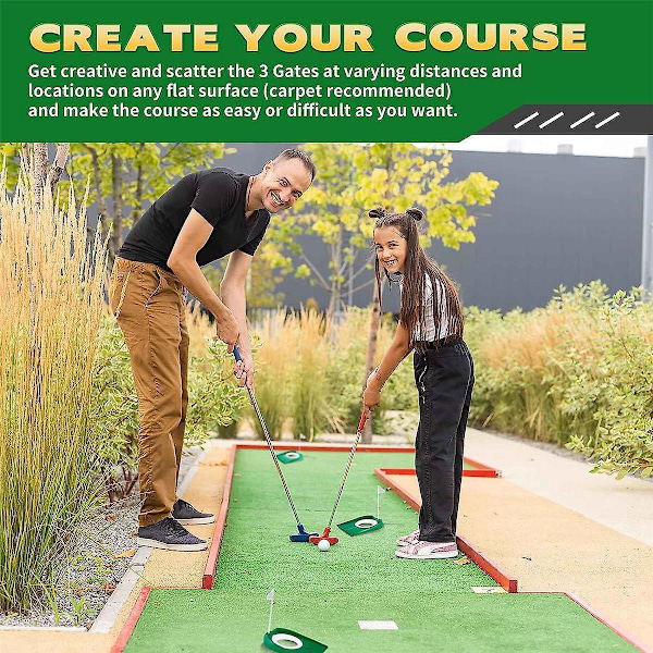 st Golf Putting Cup Golfhål Träningshjälp Golftillbehör Golf Träningsputters med Plast