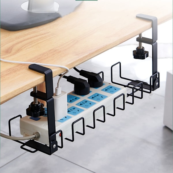 Kabelholder for skrivebord