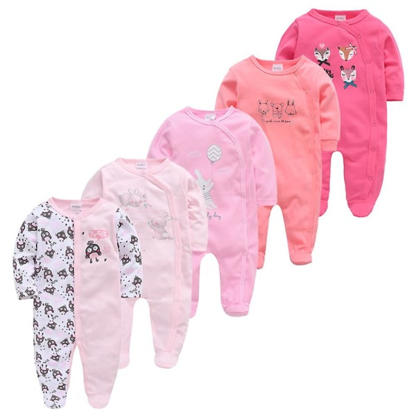 REMAKE Vårförkläder för Bebisar, Flickor och Pojkar, Jumpsuit i 108% Bomull, Andningsbar, Mjuk, Beige, 0-3M