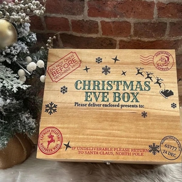 Julafton Boxar Julaskar Julklappslåda