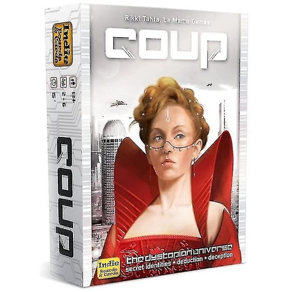 REMAKE Fuld Engelsk Modstandsbevægelse Party Brætspil Strategikort Coup The Resistance: Avalon coup