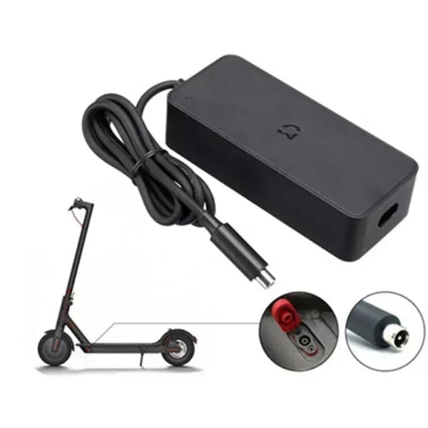 REMAKE Xiaomi El-Scooter Oplader - Original Scooter1S/Lite/Pro/3