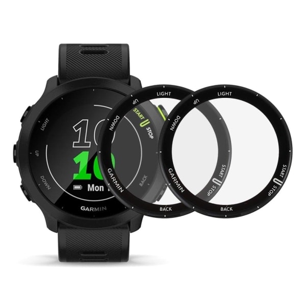 2 st Garmin Forerunner 158 HD klar PMMA skärmskydd Transparent