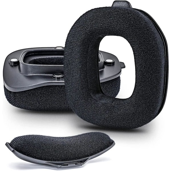 Huvudbandsörhängen Kompatibla med Astro A40 Tr Headset (Sammet) (FMY)