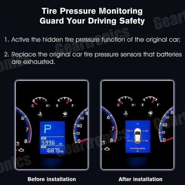REMAKE Tpms Dæktryksensor - Opel Vauxhall Insignia Astra 09-17 13581560/13598775