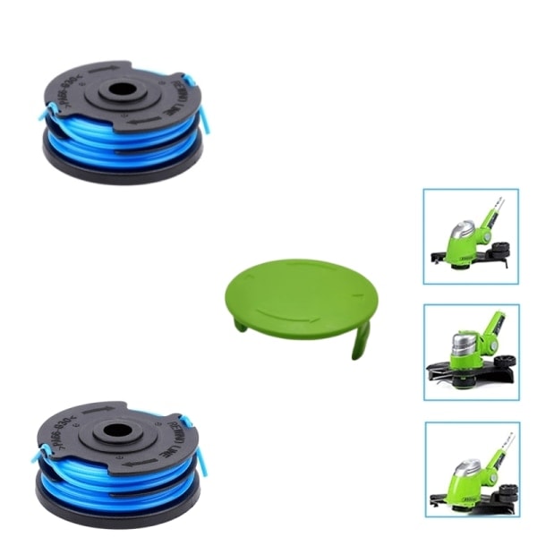 Trimmer Spole for Greenworks G40LT/G40LTK2/G40LTK2x/2101507/2101507UA Flerfarget