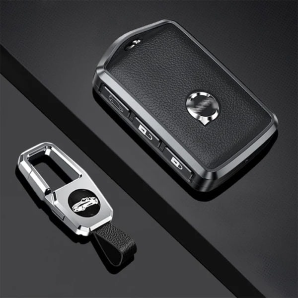 REMAKE Volvo Smart Nøgleholder - Sort - Til XC60 S90 S60 XC40 XC90 V60 V90 Sort