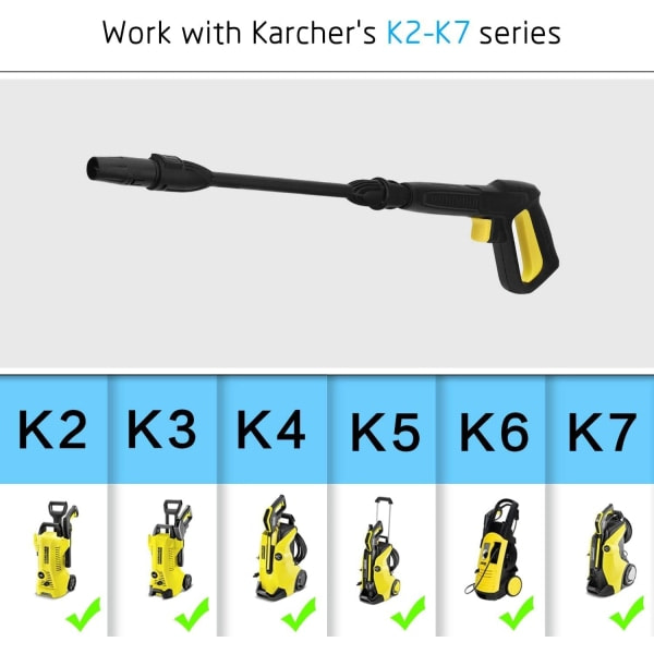 REMAKE Højtryks Sprøjte med Udløser til Karcher K2 K3 K4 K5 K6 K7 K?rc