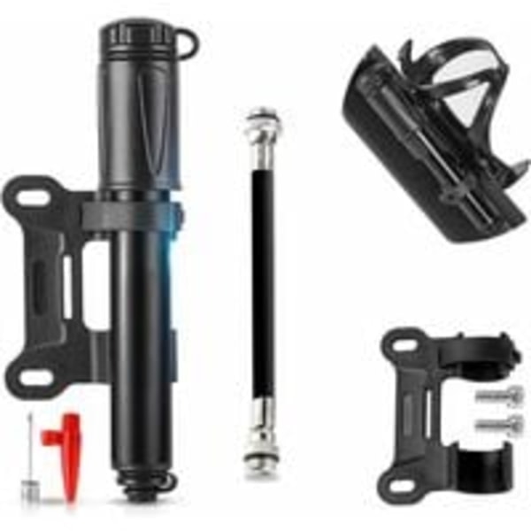 Korkeapaineinen Mini Pyörän Pumppu Presta ja Schrader Ventileille Kevyt Venttiilien Kanssa Kompakti ja Luotettava MTB BMX Maantiepyörä Maastopyörä Pallo Pumppu