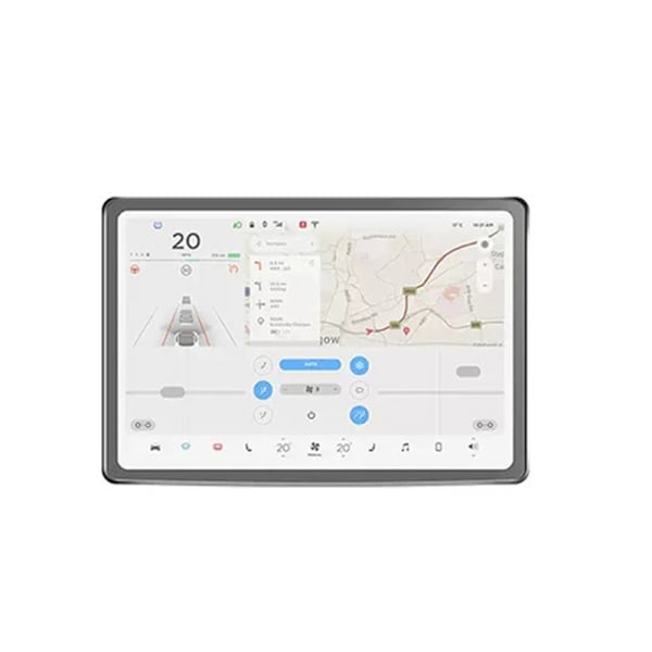 Härdat glas skärmskydd för Tesla Model 3/Y Ultra klart och transparent version