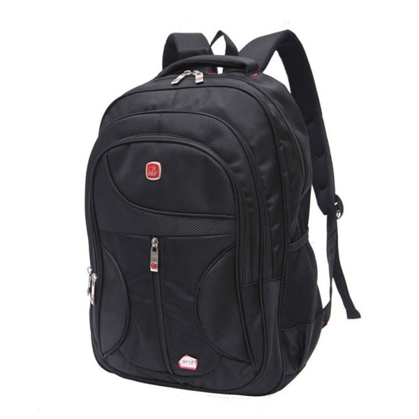 REMAKE 15.6\" Ryggsäck för Herrar, Vattentät Nylon, Utomhus, Resa, Laptop, Axelväska