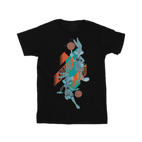 Space Jam: A New Legacy Boys Bugs And Lola Balling T-Shirt 12-1 Black 12-13 Years