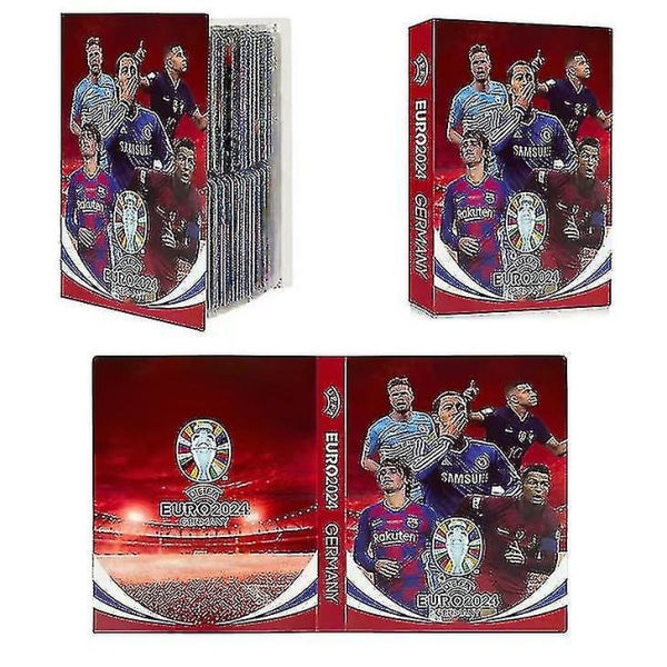 REMAKE Fodboldstjerne kortalbum Kortbog Brevholder Binder 2023 Ny 240 stk Stjernekortboks Samlealbum Bogmappe Børnelegetøj Gave