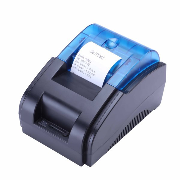58mm Desktop USB+ Bluetooth Termisk Kvitteringsprinter Kan Tilsluttes Android/ios