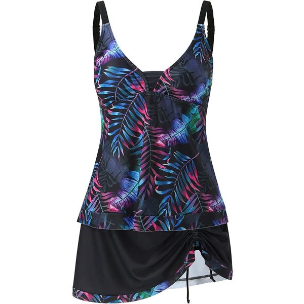 Dam Push Up Bikini Set Baddräkt QZ7-Lila L