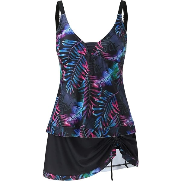 Dame Push Up Bikinisett Badetøy QZ7-Lilla L