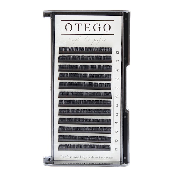 Volume lashes - DD 0.07 7-16mm Sort