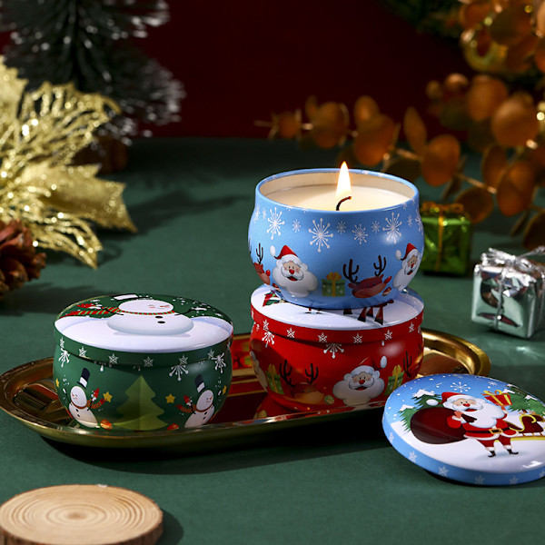 Julekrukker, stearinlys, julegaver, julegaveeske, fire suvenirer, aromaterapi Americano