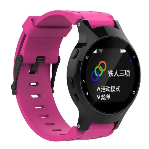 Garmin Forerunner 225 Snygg silikonarmband - Rosa Rosa
