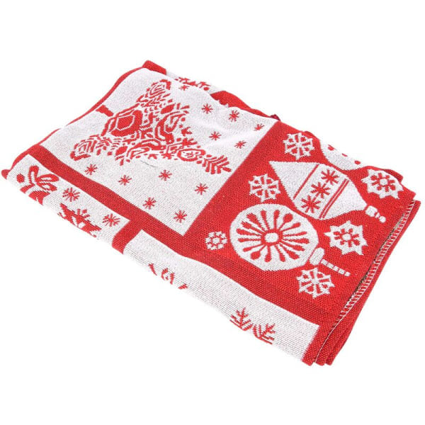 Julduk - Juldukar för matsal, snöflingeduk för julbord, H
