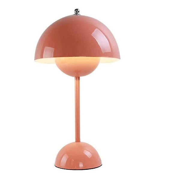 Blomsterpottsopp LED Bordlamper, Moderne Bud Macaron Bordlampe Vintage Lesebordlampe